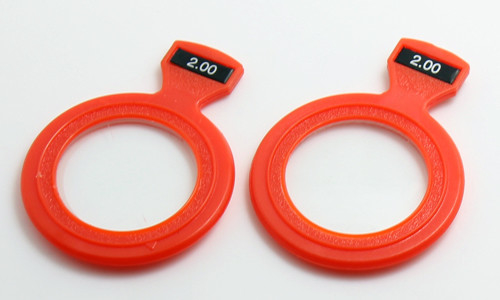 Plastic Rim Optical Trial Lens Set 266pcs with aluminium case Round handle High quality