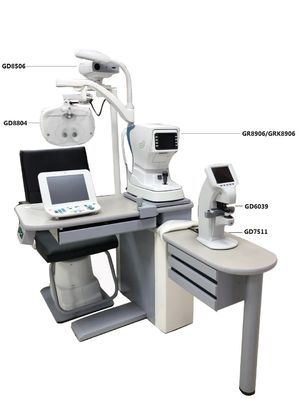 Ophthalmic Chair Unit Multifunctional Combination Table Chair Unit GD7511